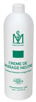 Crème de massage neutre Premium Longue Glisse